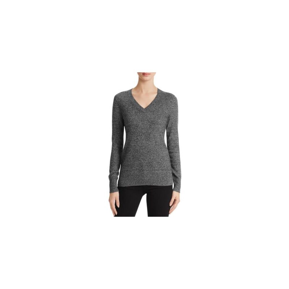 Aqua Cashmere V-Neck Sweater